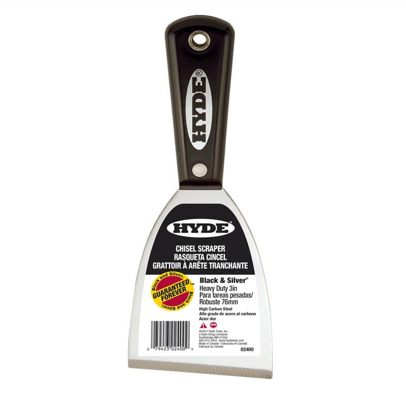Stiff Chisel Scraper · 3″