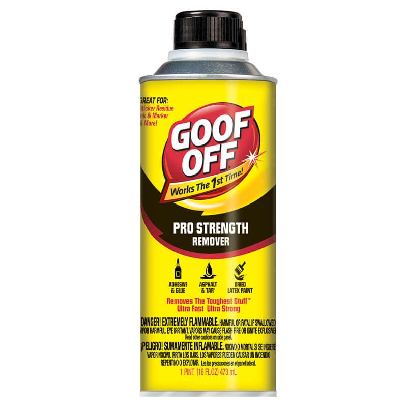 Goof Off Pro Strength Remover · 6 Ounce