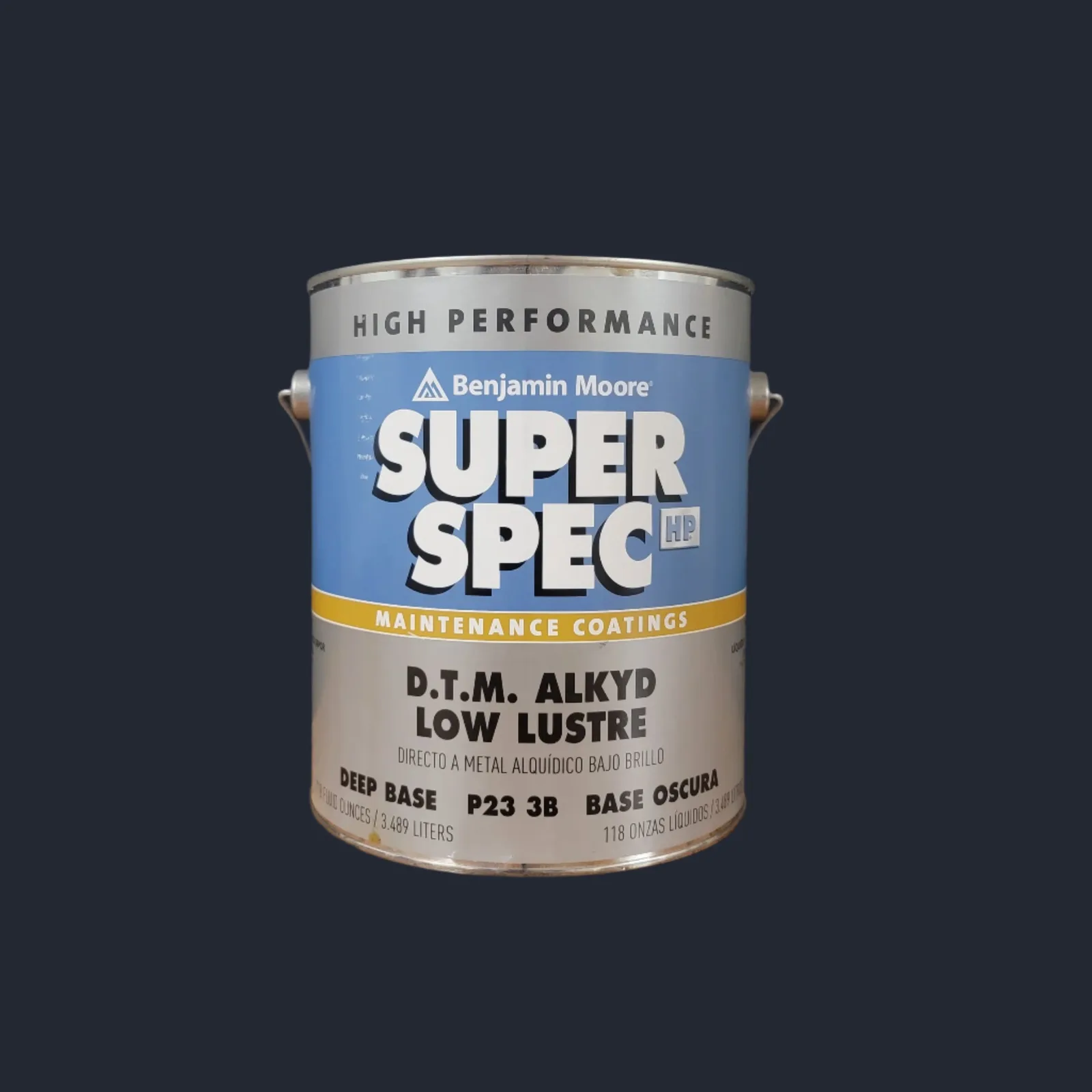 SUPER SPEC HP D.T.M. ALKYD LOW LUSTRE (deep base)