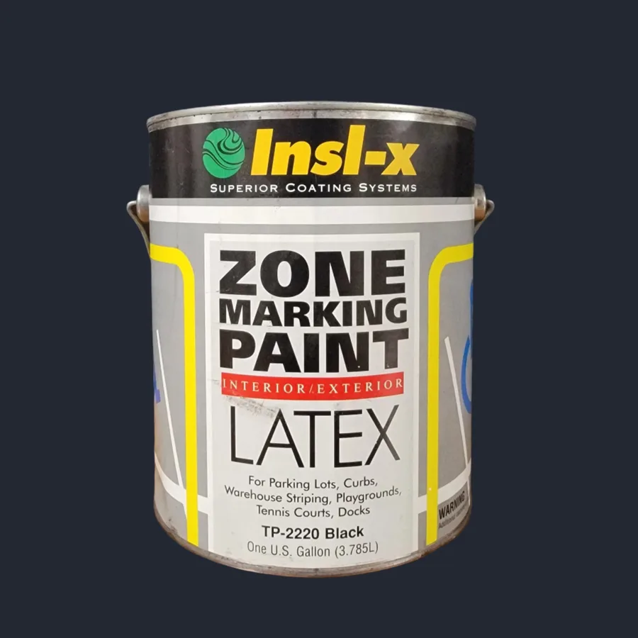 INSL-X, Acrylic Latex Traffic Paint, 1 Gallon, Black