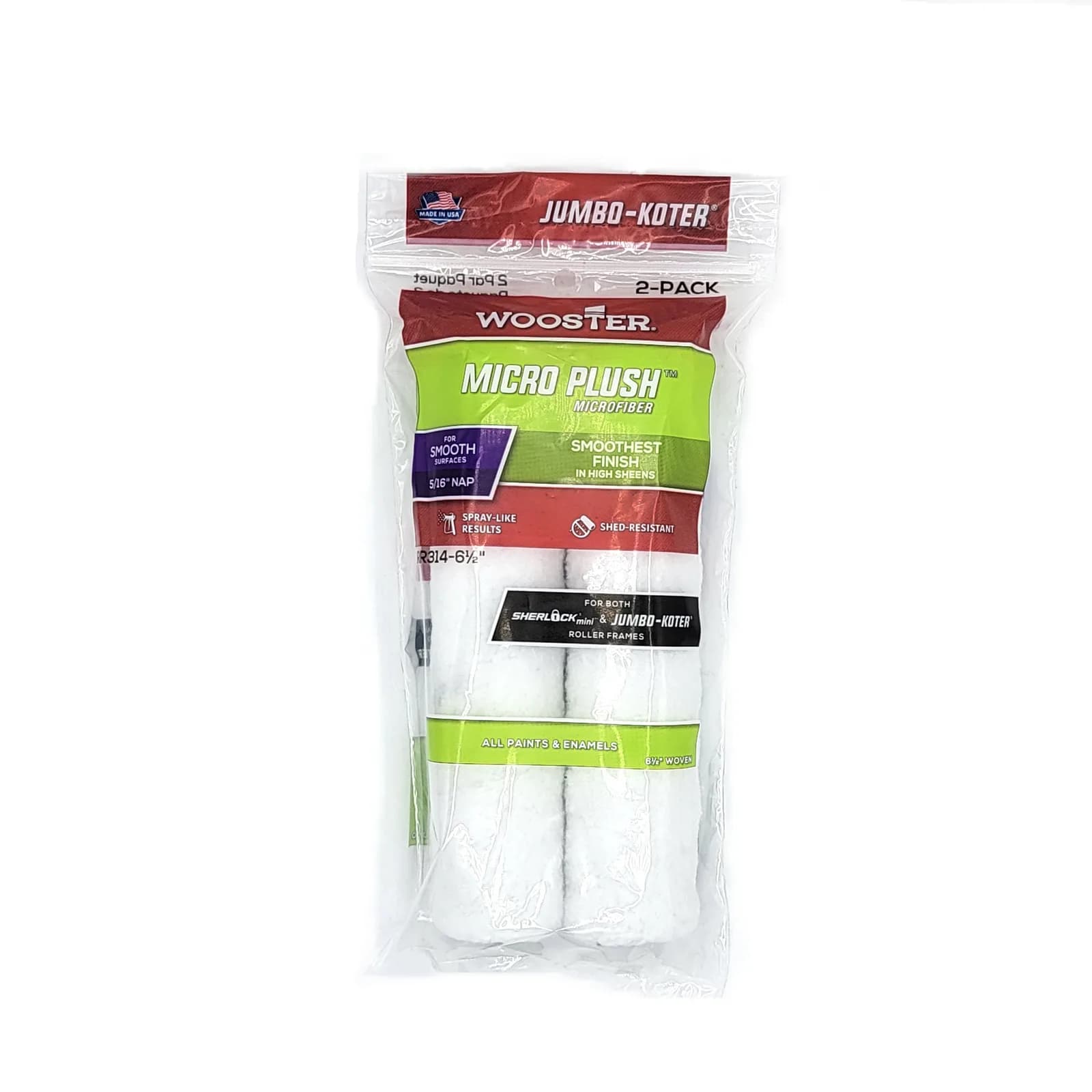 Wooster Microplush Jumbo Mini Roller Cover · 6.5"