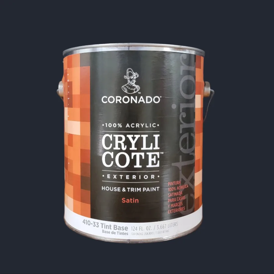 Cryli Cote® Acrylic Exterior Paint - Satin Satin