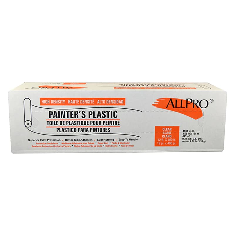 All Pro Painter’s Plastic · 12×400 (.31 Mil)
