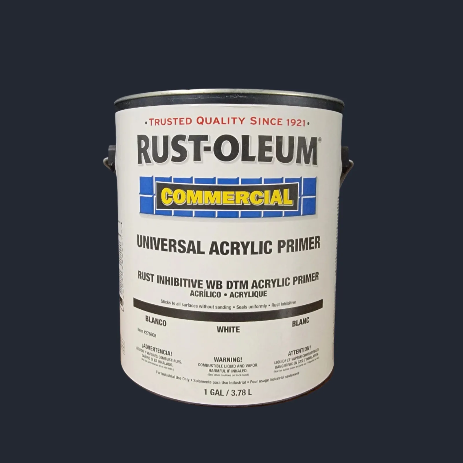 Rust-Oleum's Universal Acrylic Primer rust inhibitive DTM