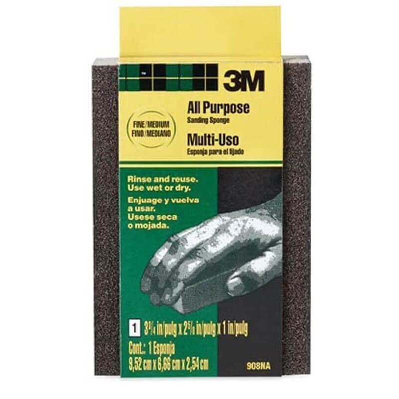 3M 4-Sided Sanding Sponge · Medium