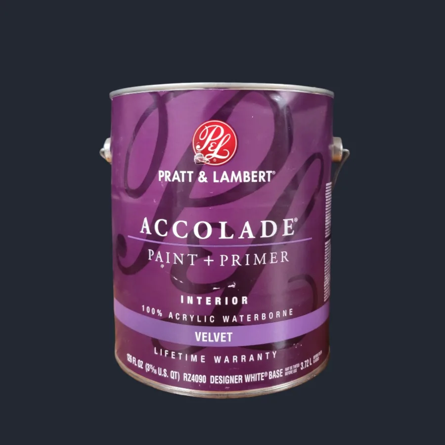 Pratt and Lambert Accolade Velvet Designer white