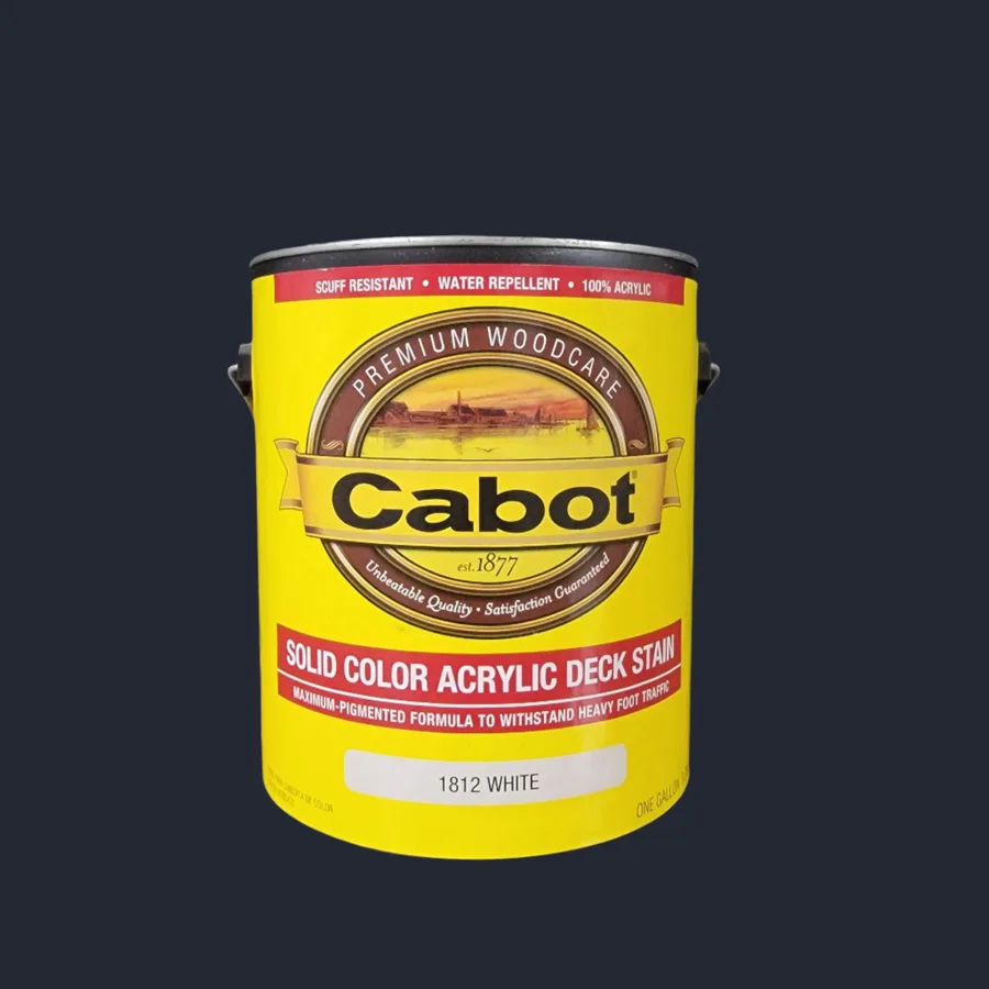 Cabot Solid Color Deck Stain White (Non-tintable)