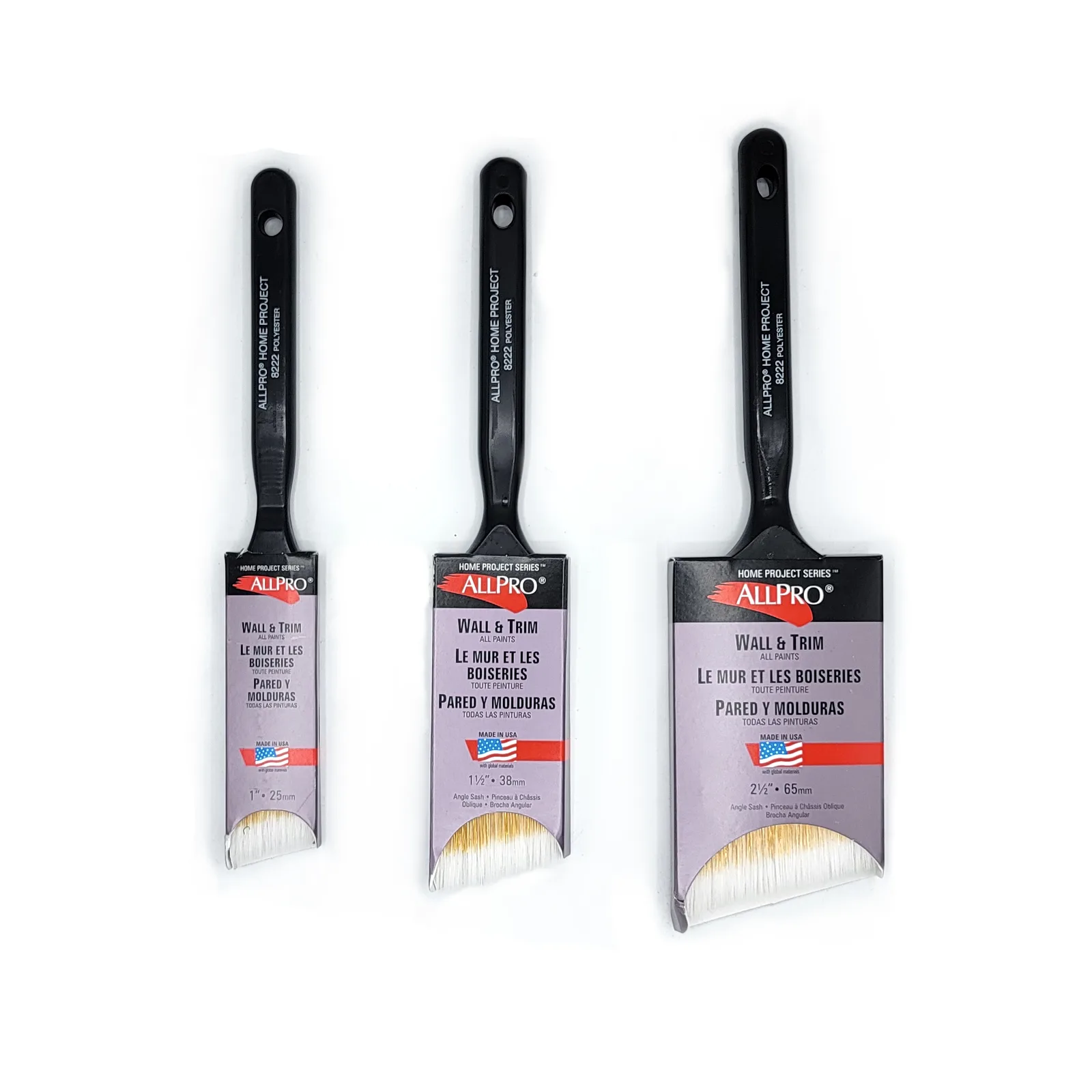 Allpro Home Project Brush · 2 Inch · Sash brush(Angled)