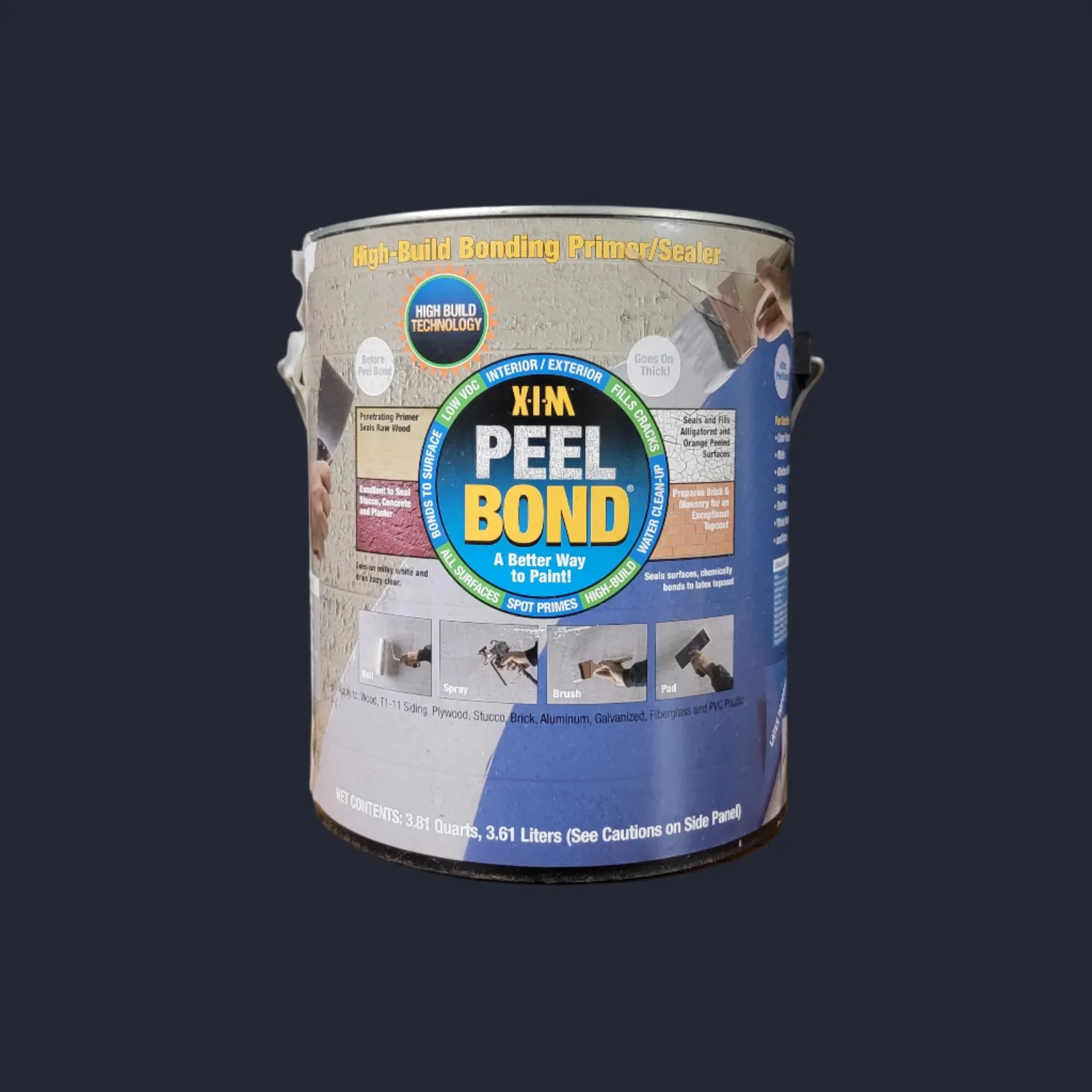 XIM Peel bond (stirred not shaken)