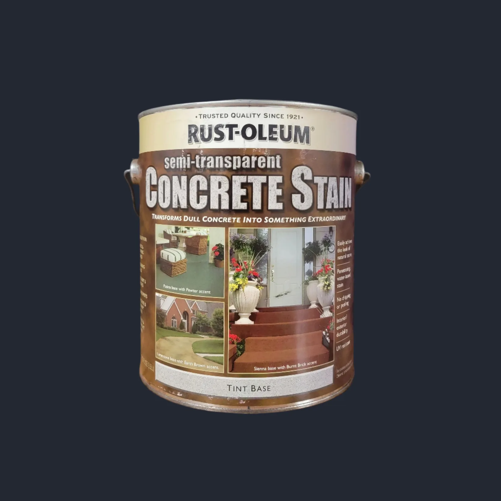 Rust-Oleum, Semi-transparent, Concrete stain (tint base)
